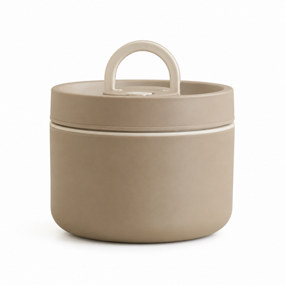 Insulated Stainless Steel Lunch Box with Carrying Bag – 620ml
